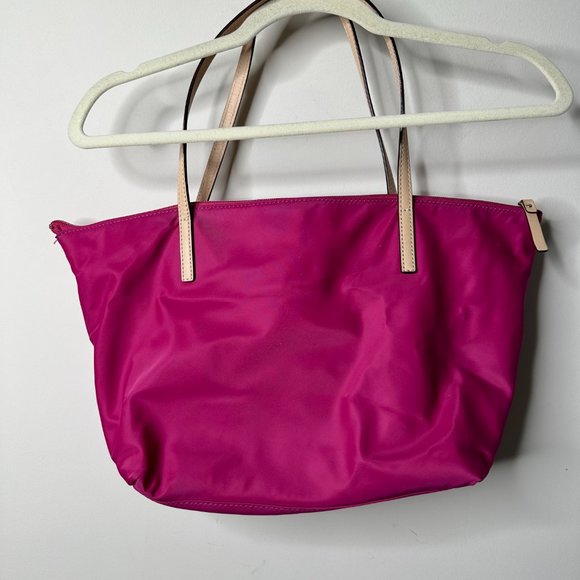 Kate Spade New York Kennedy Park Sophie Nylon Tote Pink - Picture 5 of 7